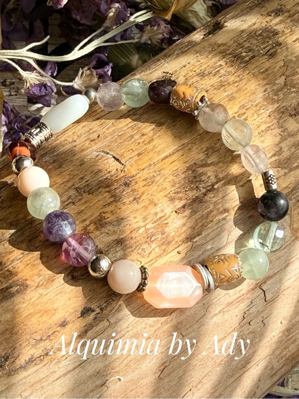 Alquimia Multicolor Gemstone Beaded Bracelet